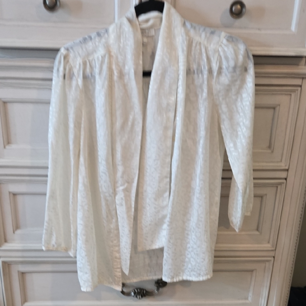 Elegant White Women's Top